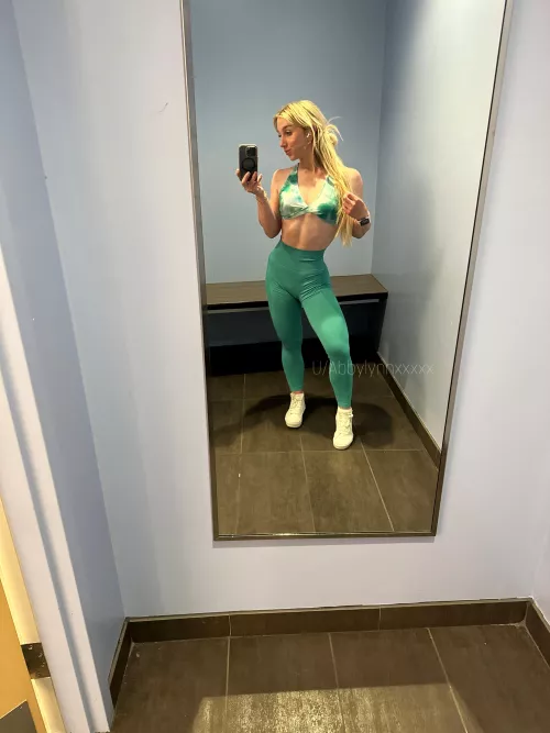 Early morning gym sesh