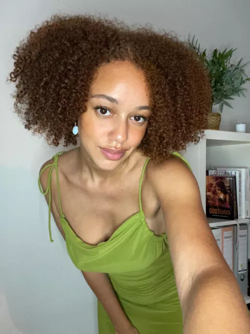 Feeling like wearing green today