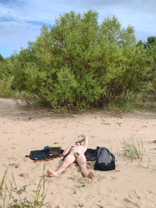 First time on a nude beach!