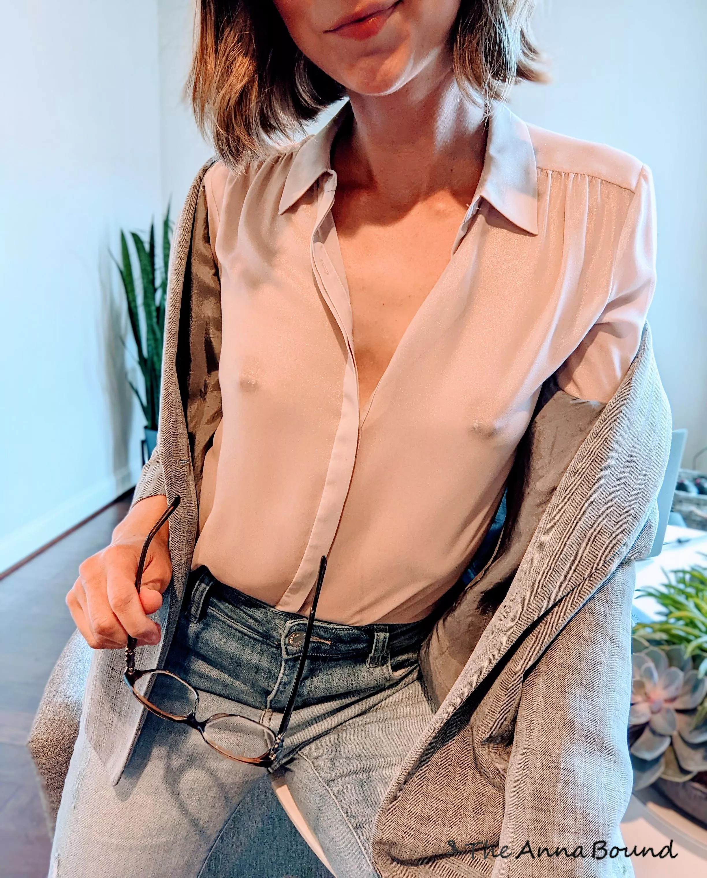 Getting to work on time is hard enough...if I forget my bra, so be it