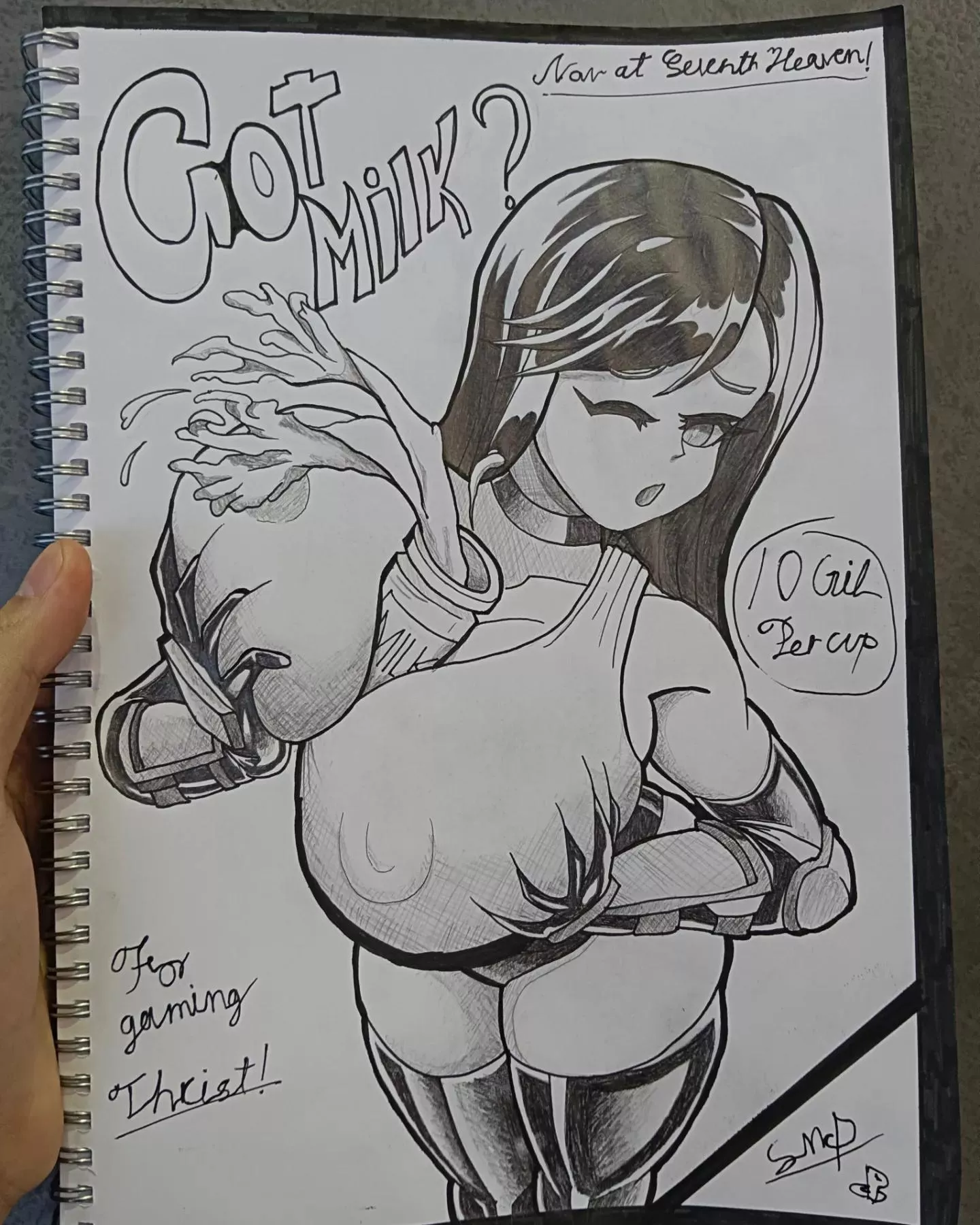 Got Milk? (Art made by me)