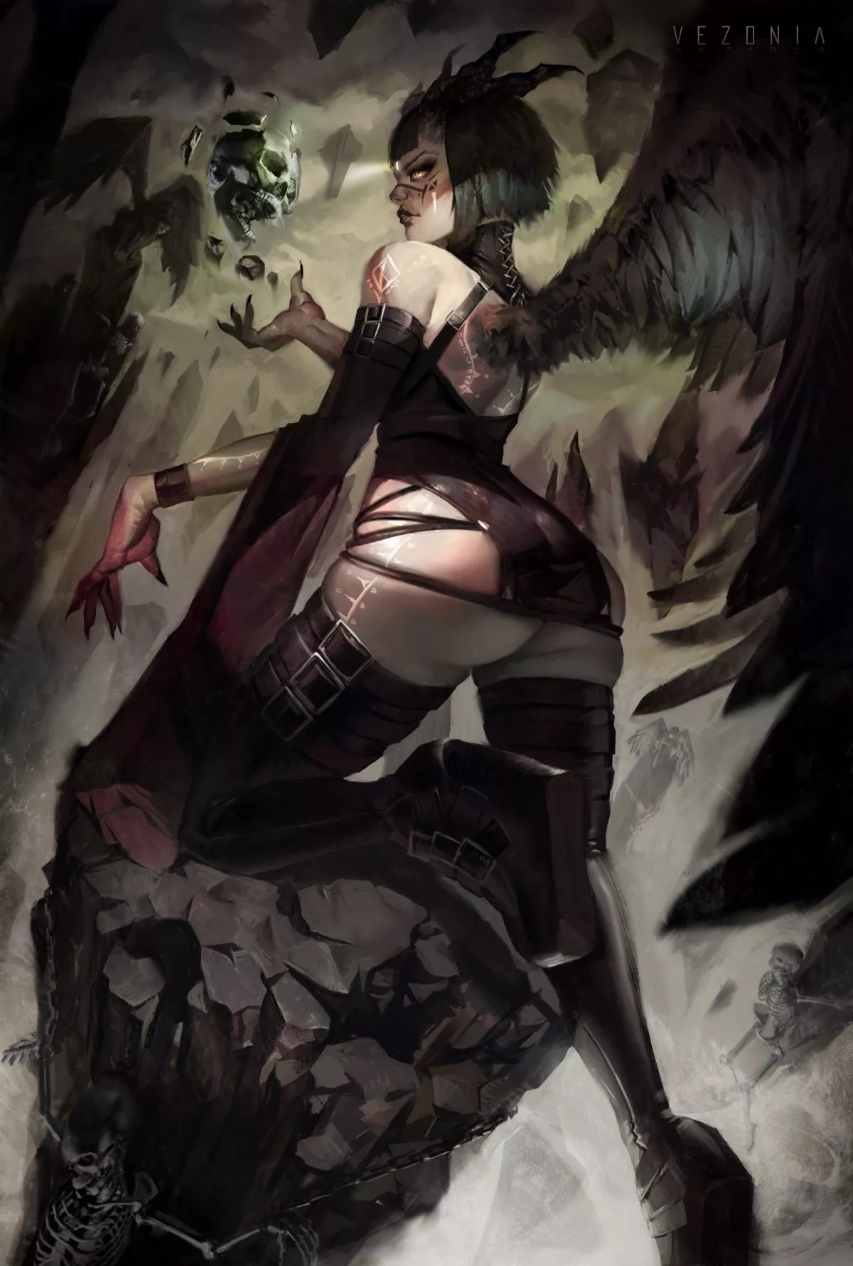 Harpy (@Vezonia_art)