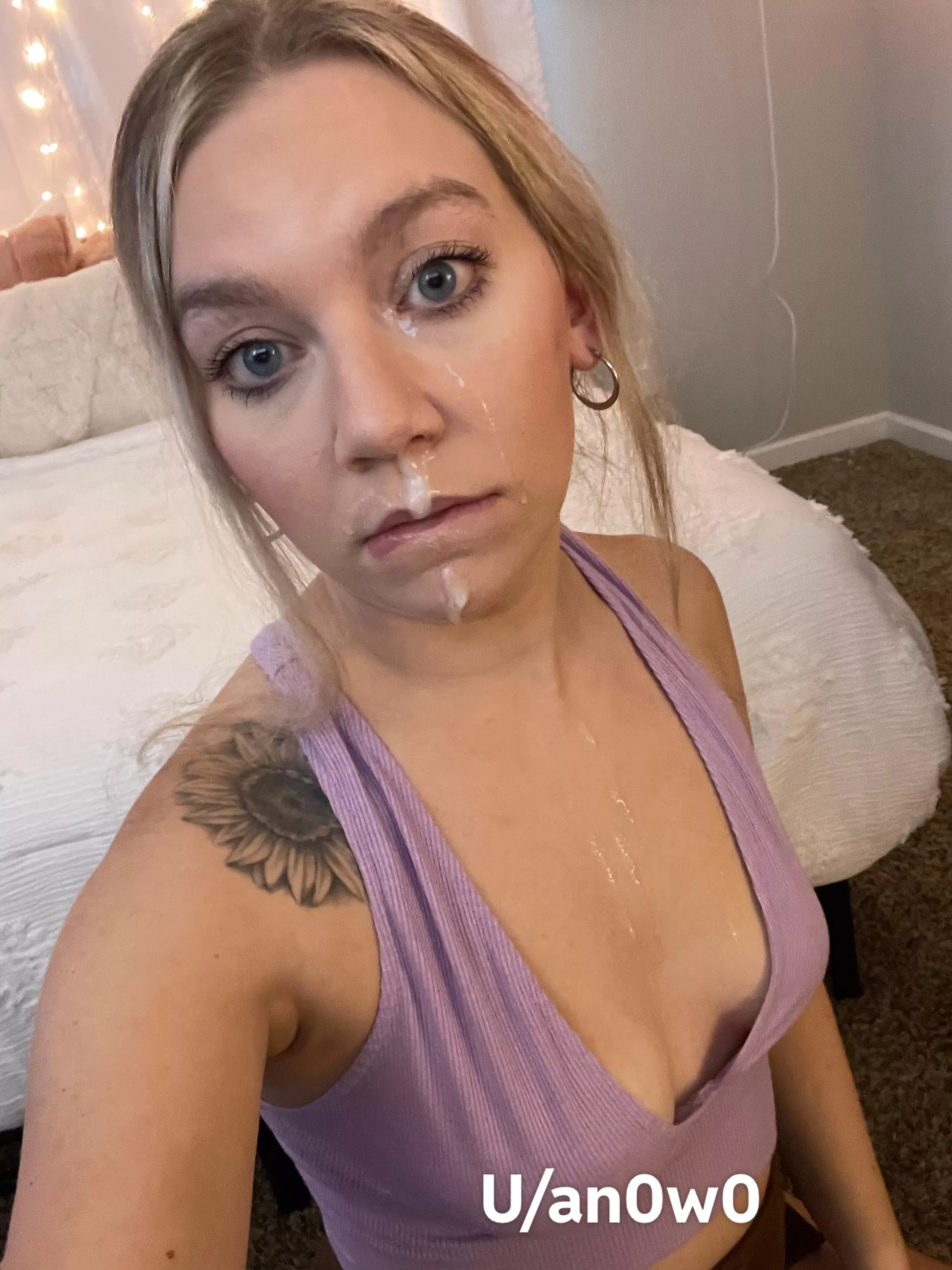 He got some in my eye