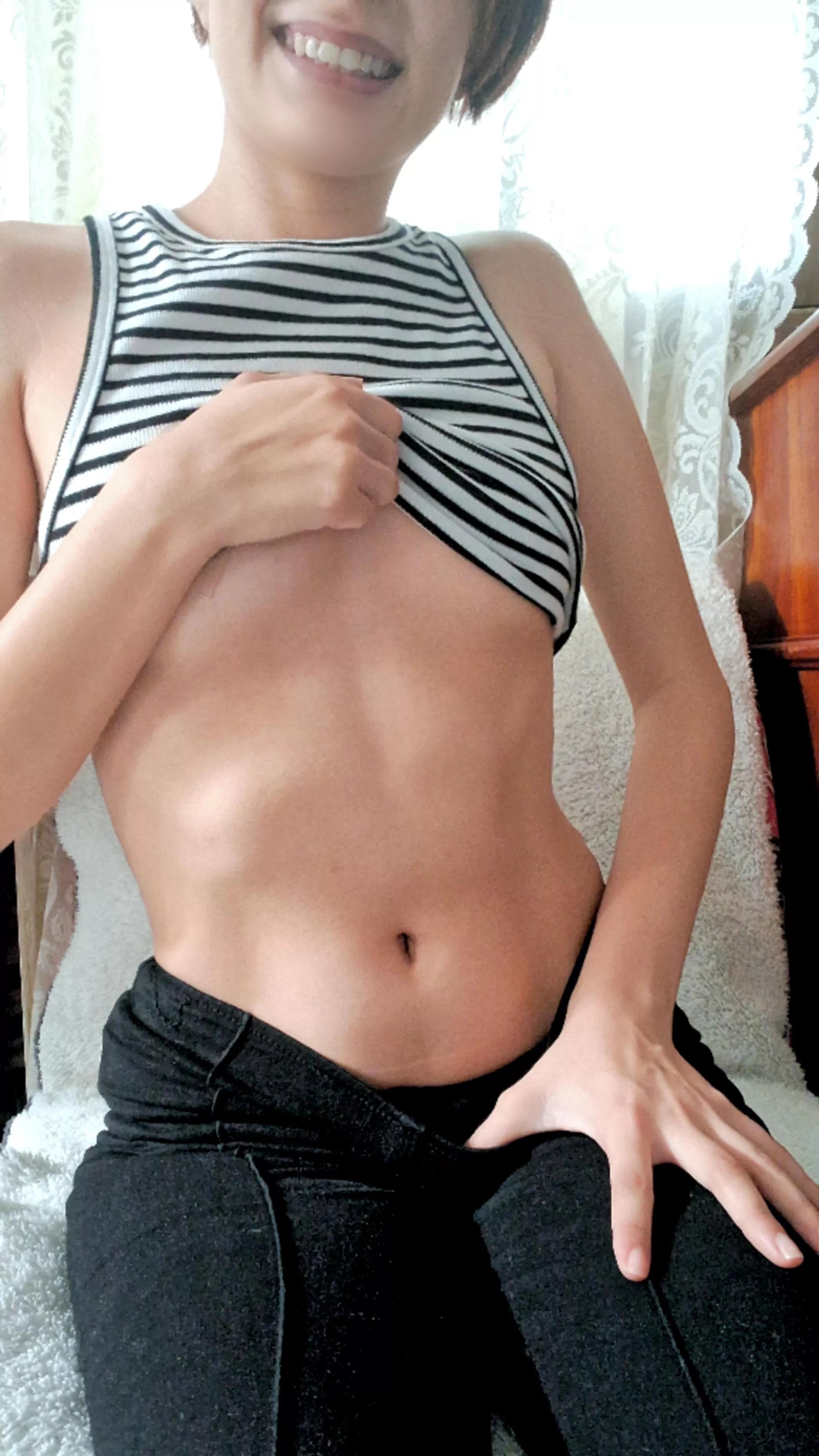 Is this belly button enough for you?