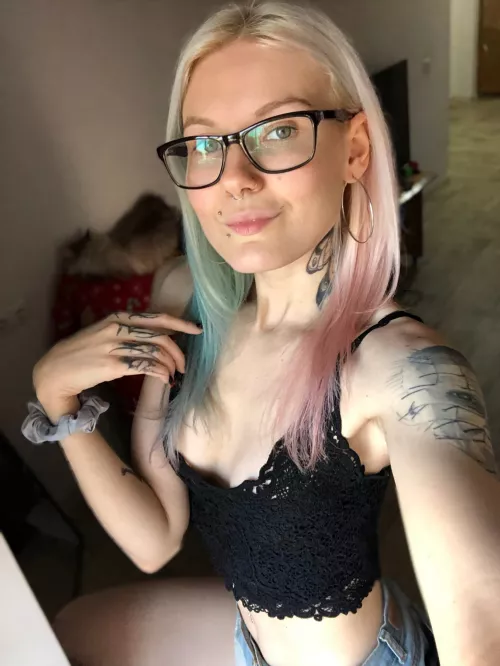 Just like how I look without makeup today 🙈