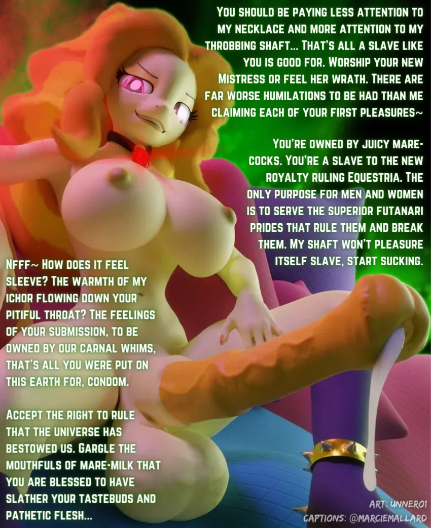 Kneel before the new Equestria~ [Futanari] [Noncon] [MLP] [Clop] [Futadom] [POV]