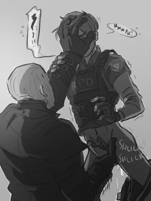 Leon X Mr. X (lustylulu)