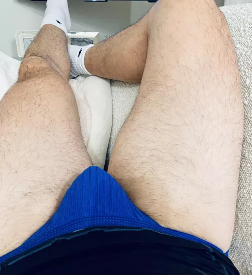 Love lounging in my jockstrap