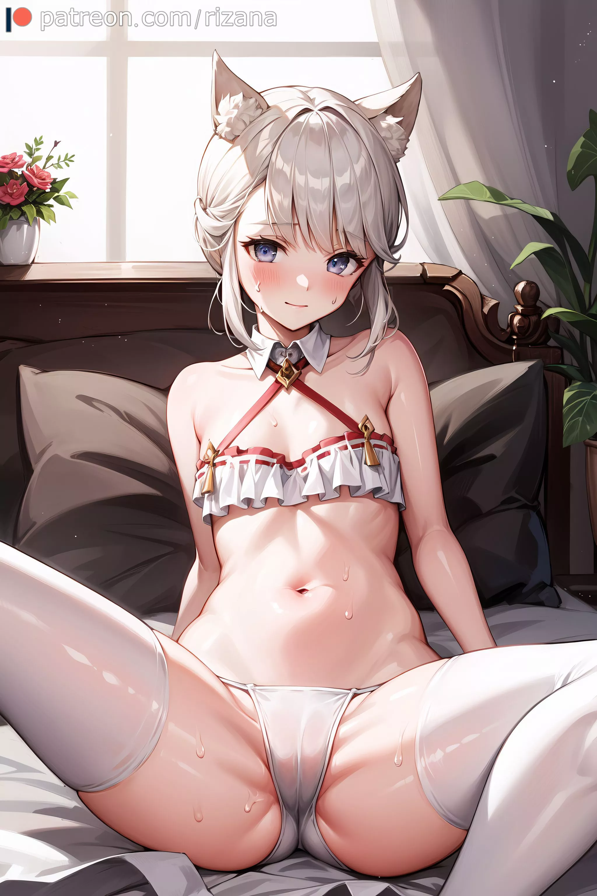 Lynette in Nagato's outfit [Genshin Impact]