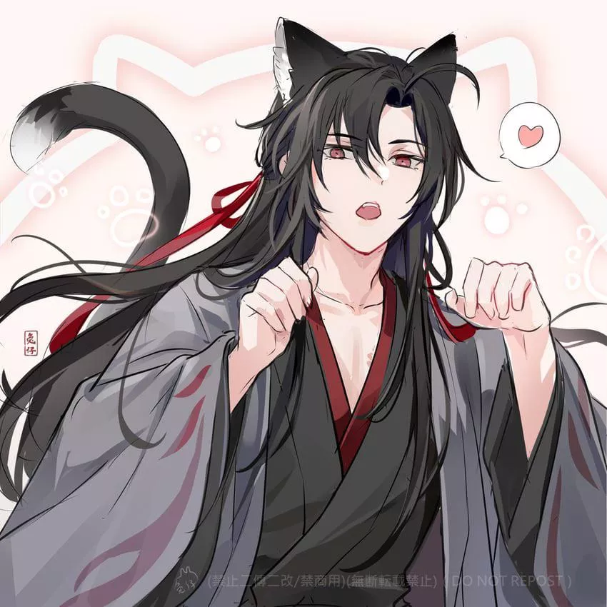 *masculine “nya”* (usagishi) [Modao Zushi]
