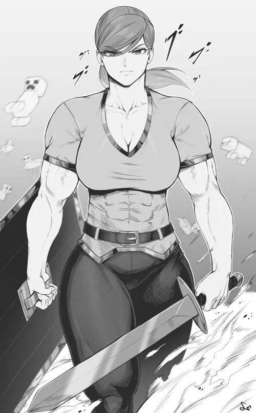 Menacing Alex (SpeedL00ver) [Minecraft]