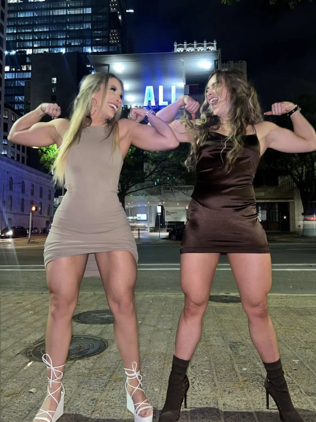 Muscle mommies