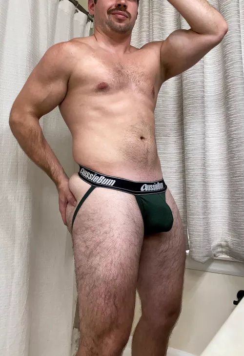Nothing like a jockstrap and a dadbod!