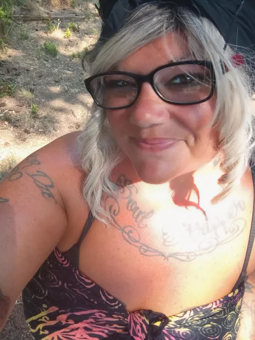 Out in the forest sun