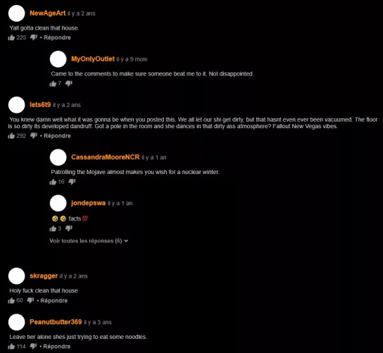 Please clean that house !