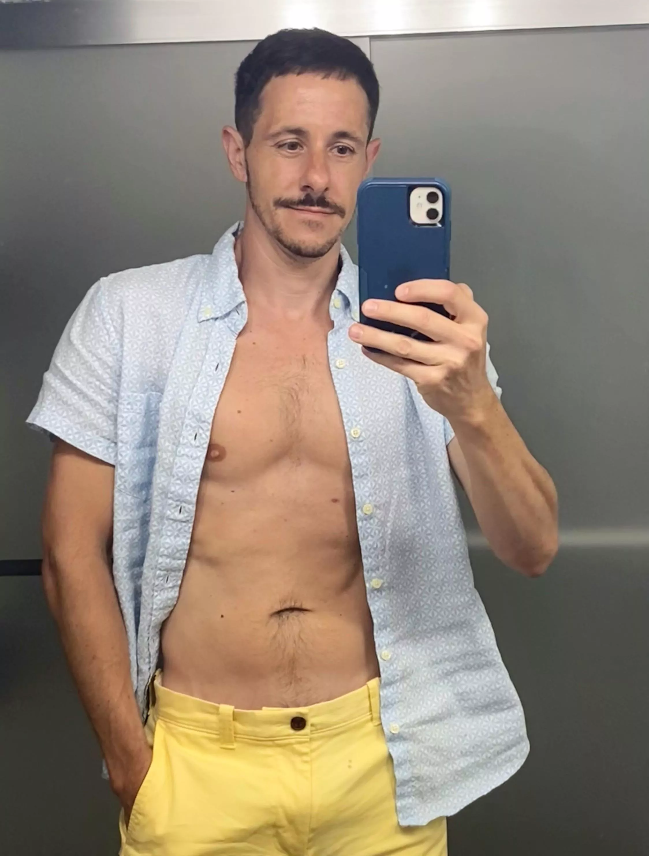 Quick pic while getting dressed