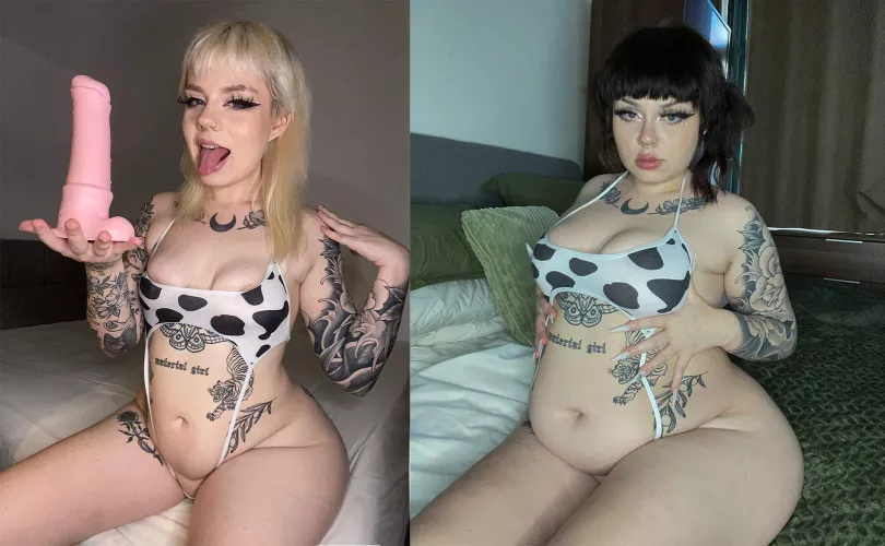 Same outfit, almost a year apart