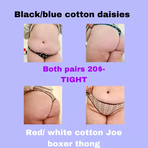 [selling] 24 hour wear ❤️ two Proof of wear photos + proof of ship❤️ fetish friendly ❤️ dm to order or see Linktree for alt communication [usa]