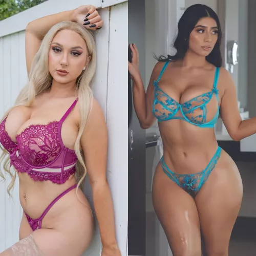 [Skylar Vox] vs [Violet Myers]