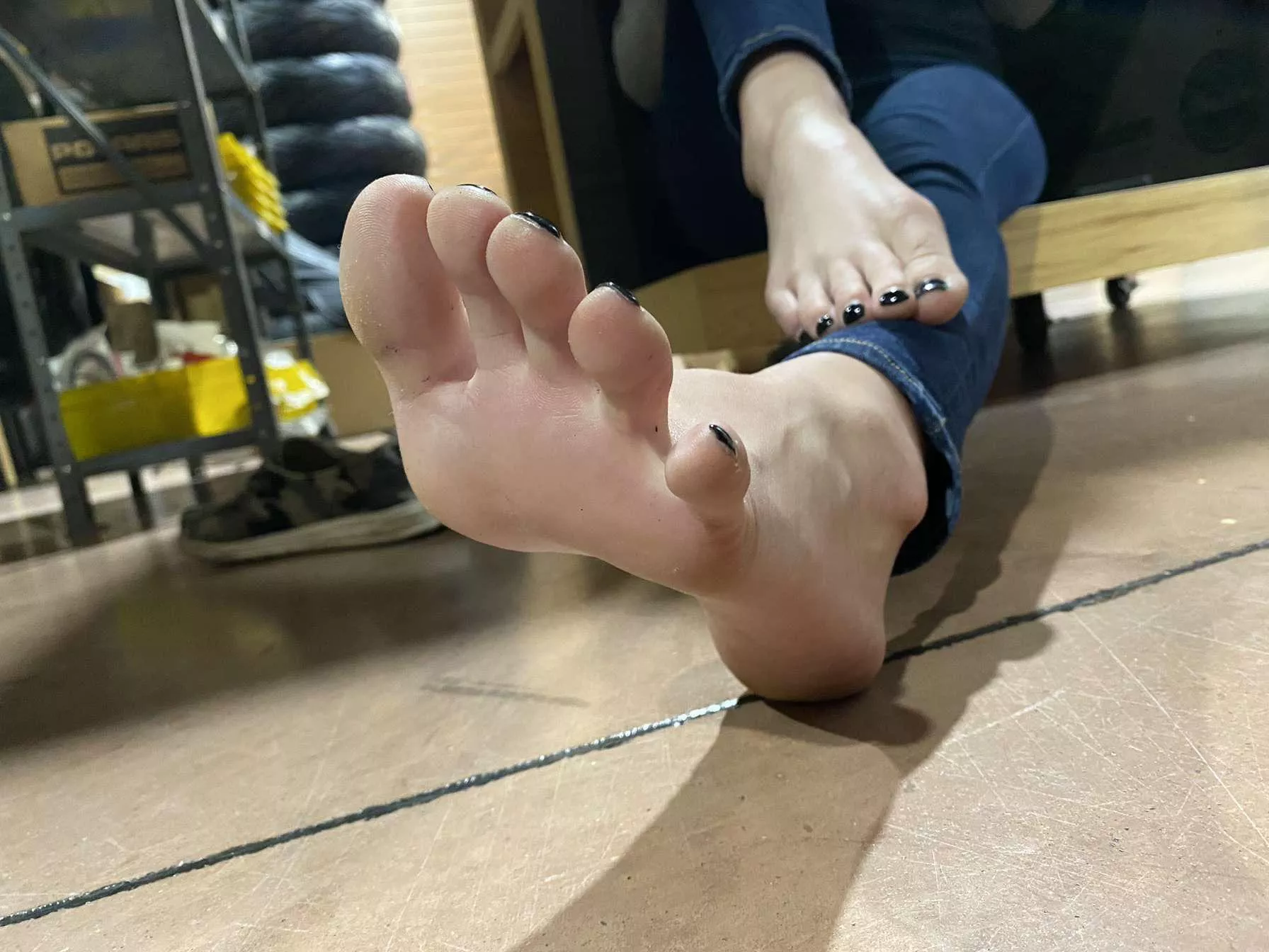 Soles and tops in one shot? Does it get any better?