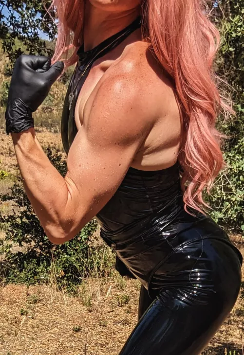 Strong woman in power