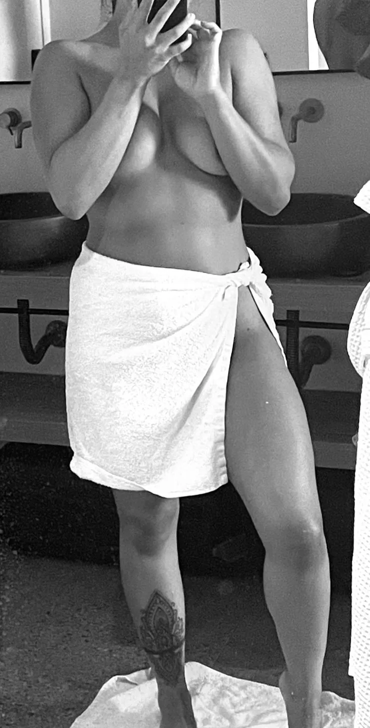 Think I need a bigger towel