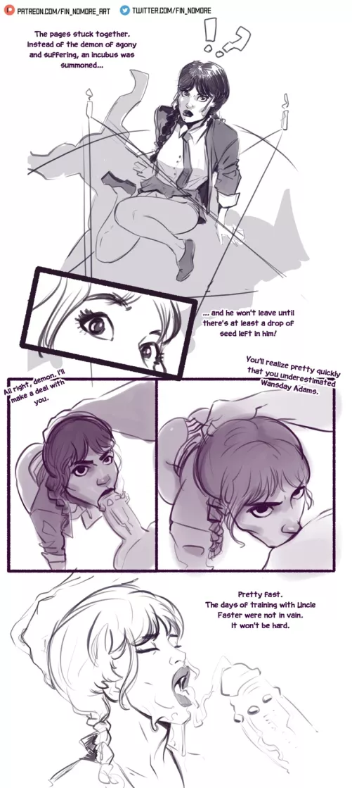 Wednesday Addams and The Demon. Vol. 1 (FinNomore) [Wednesday]