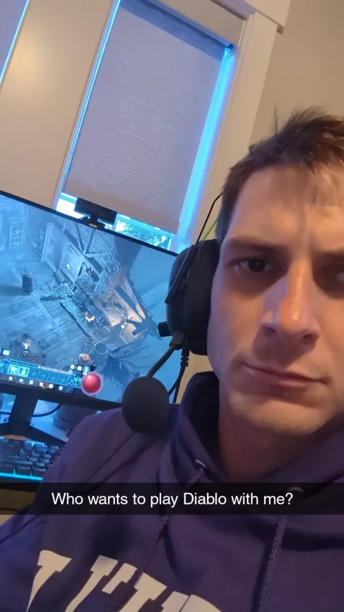 Who wants to play Diablo with me?