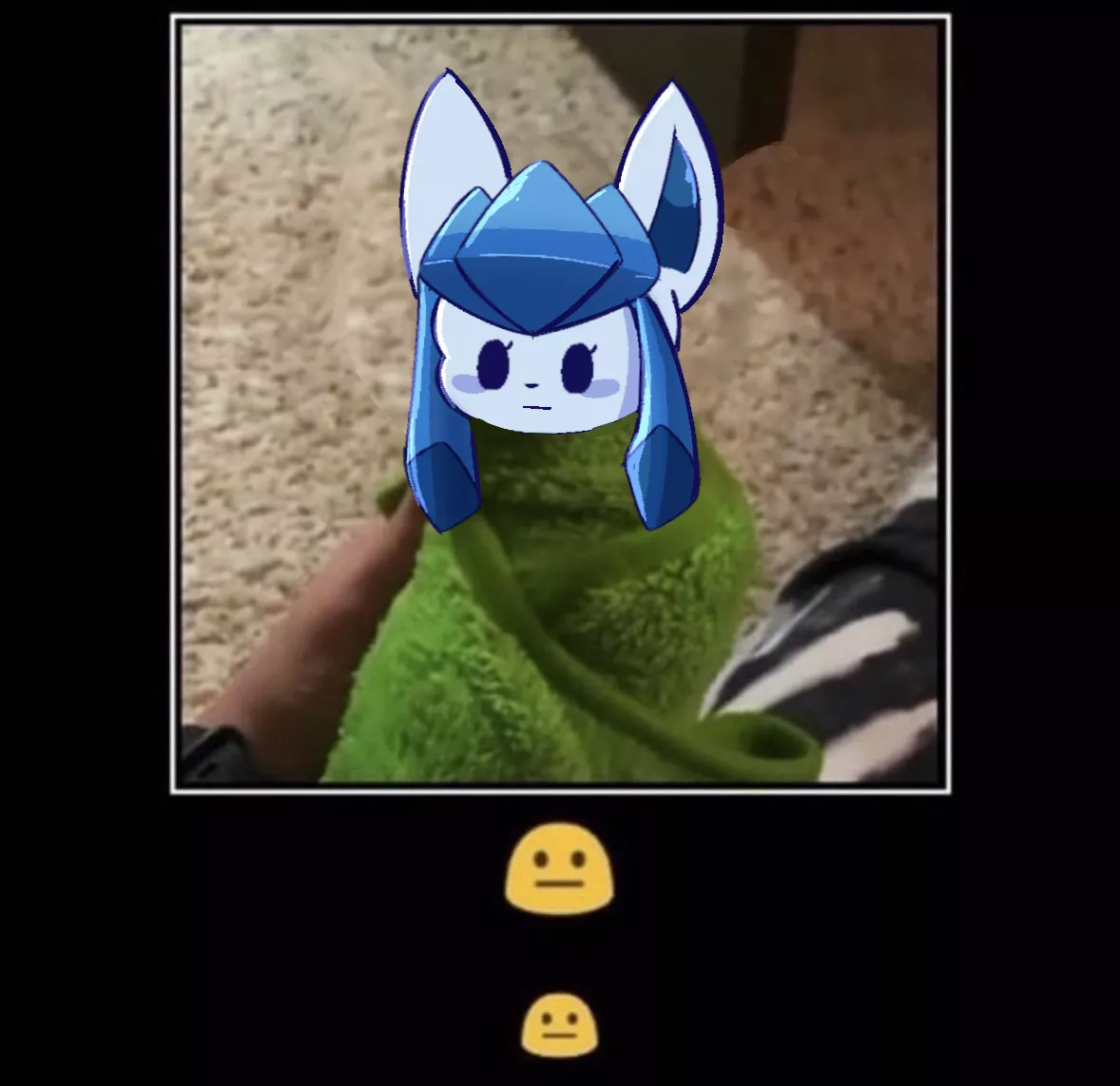 A Glaceon burrito