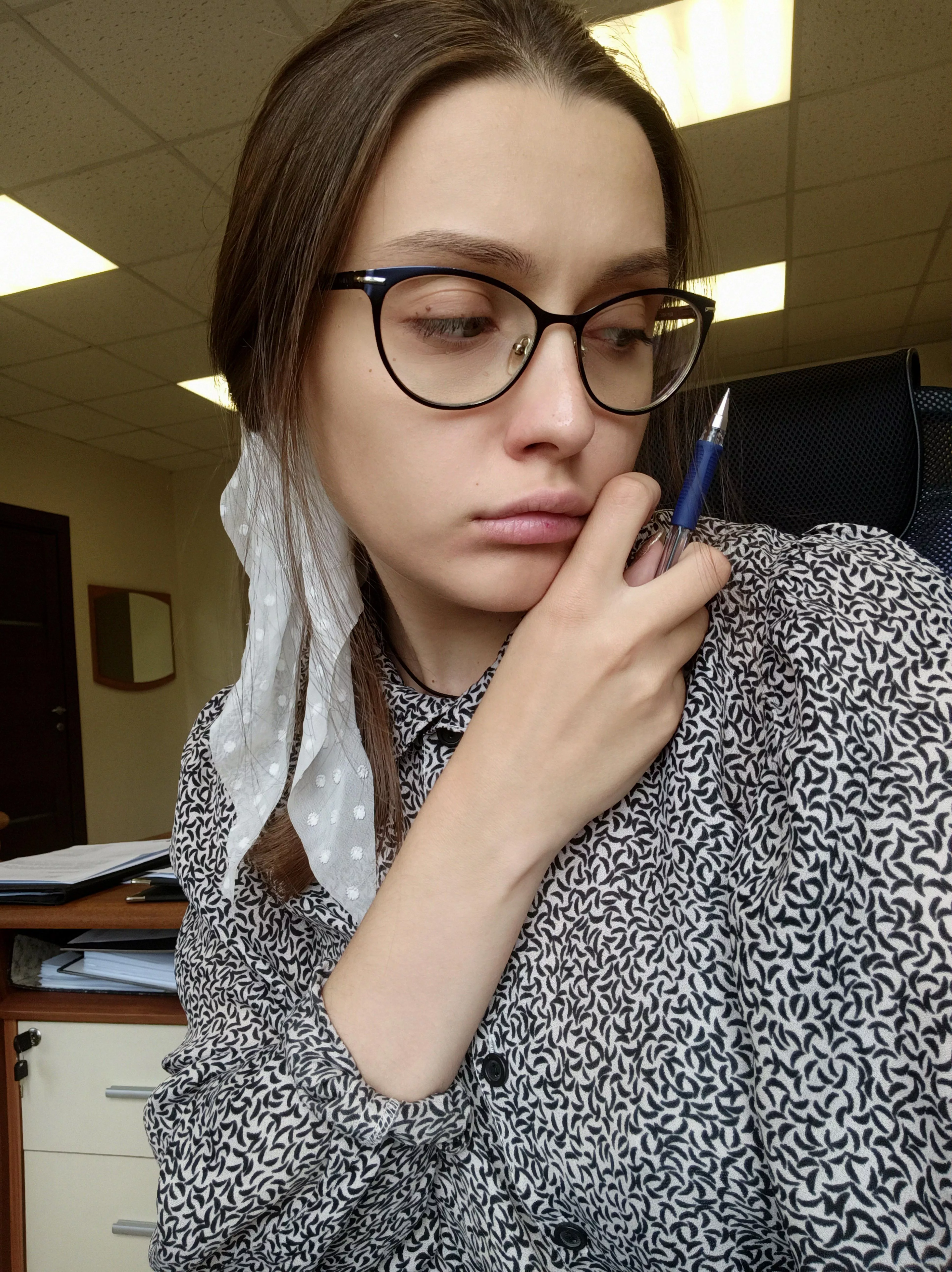 A secretary's day job