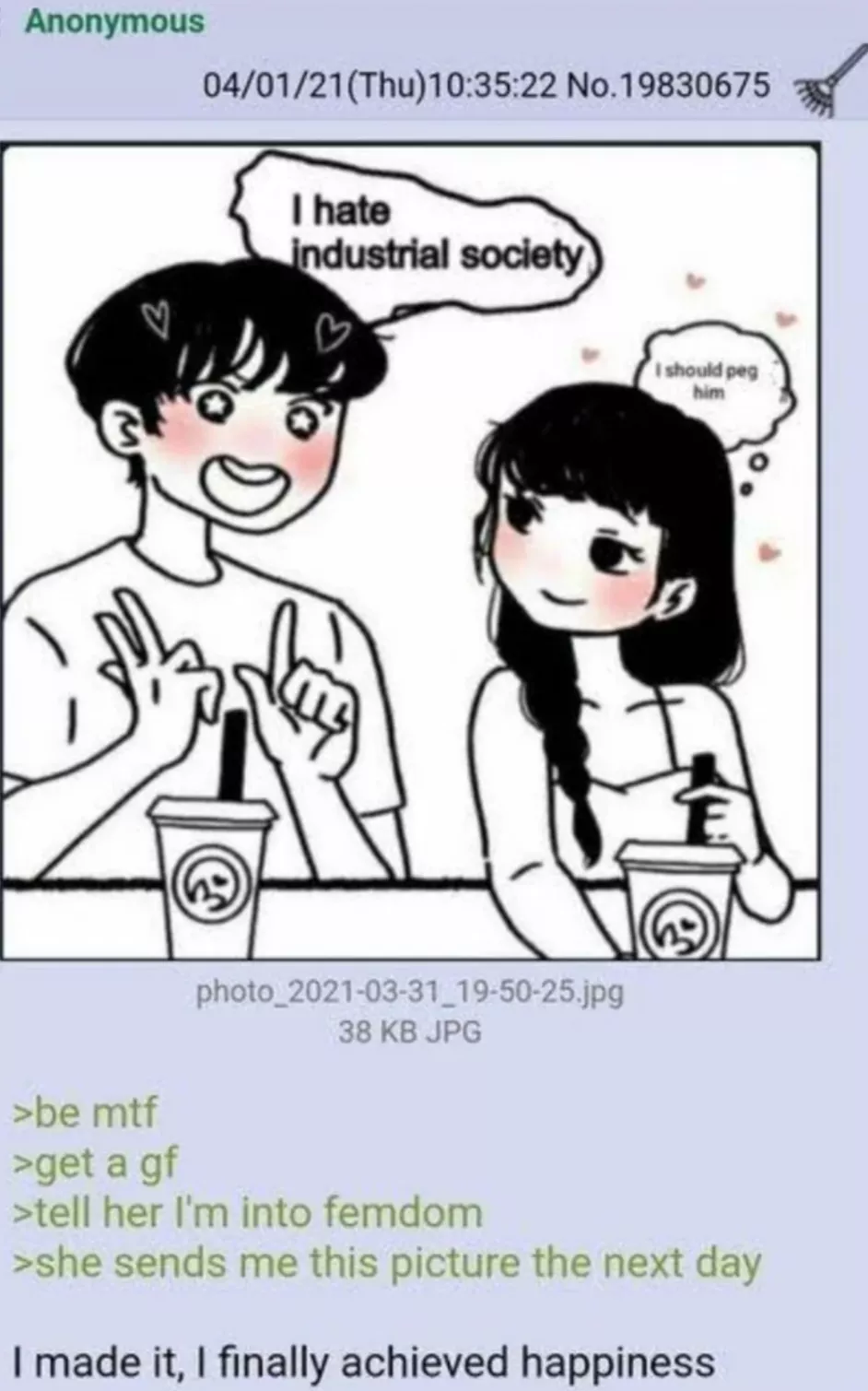 anon achieved happiness anon achieved happiness