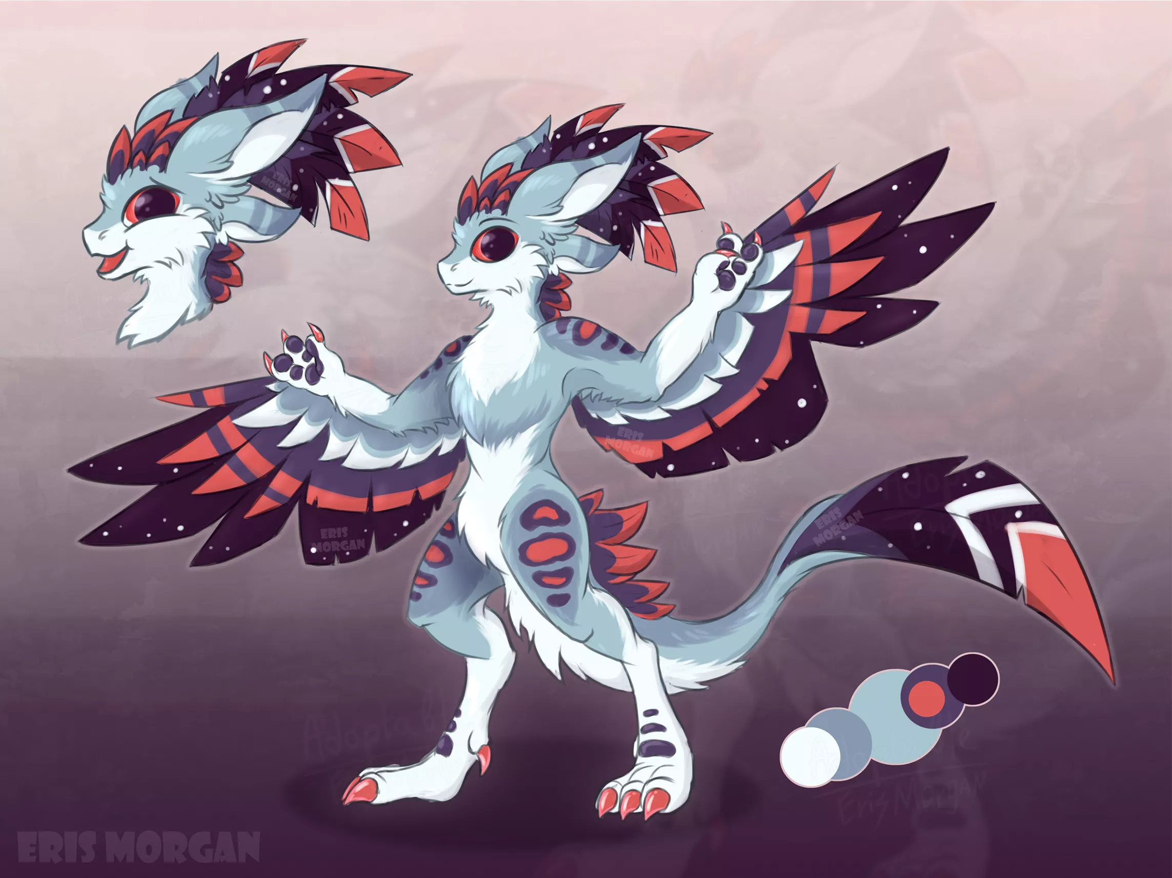 Avali Adopt Auction (Art by me) - Link in comments