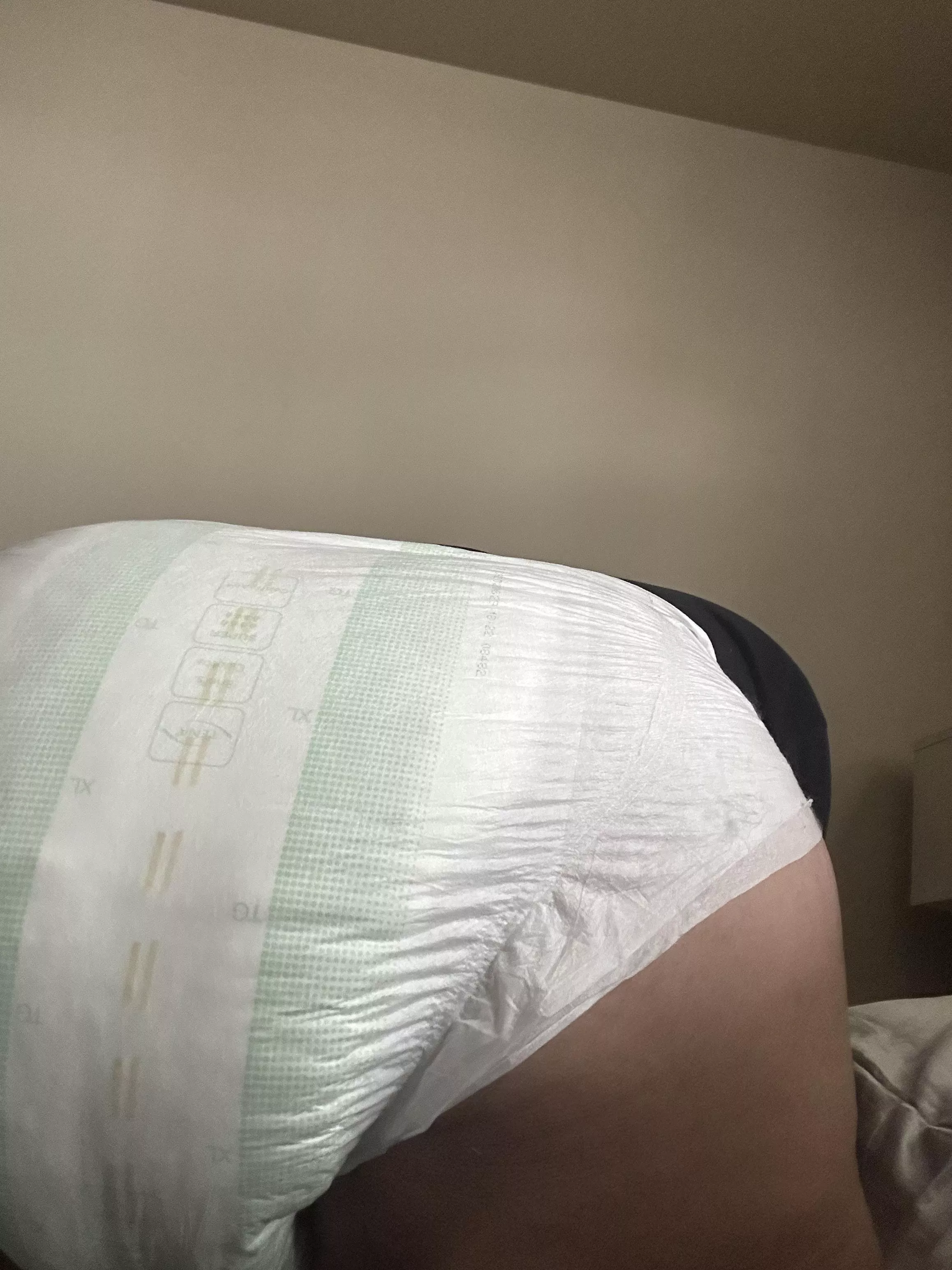 Baby’s ready for bed