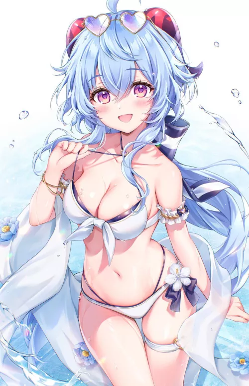 Beautiful ganyu (amaki_2083)