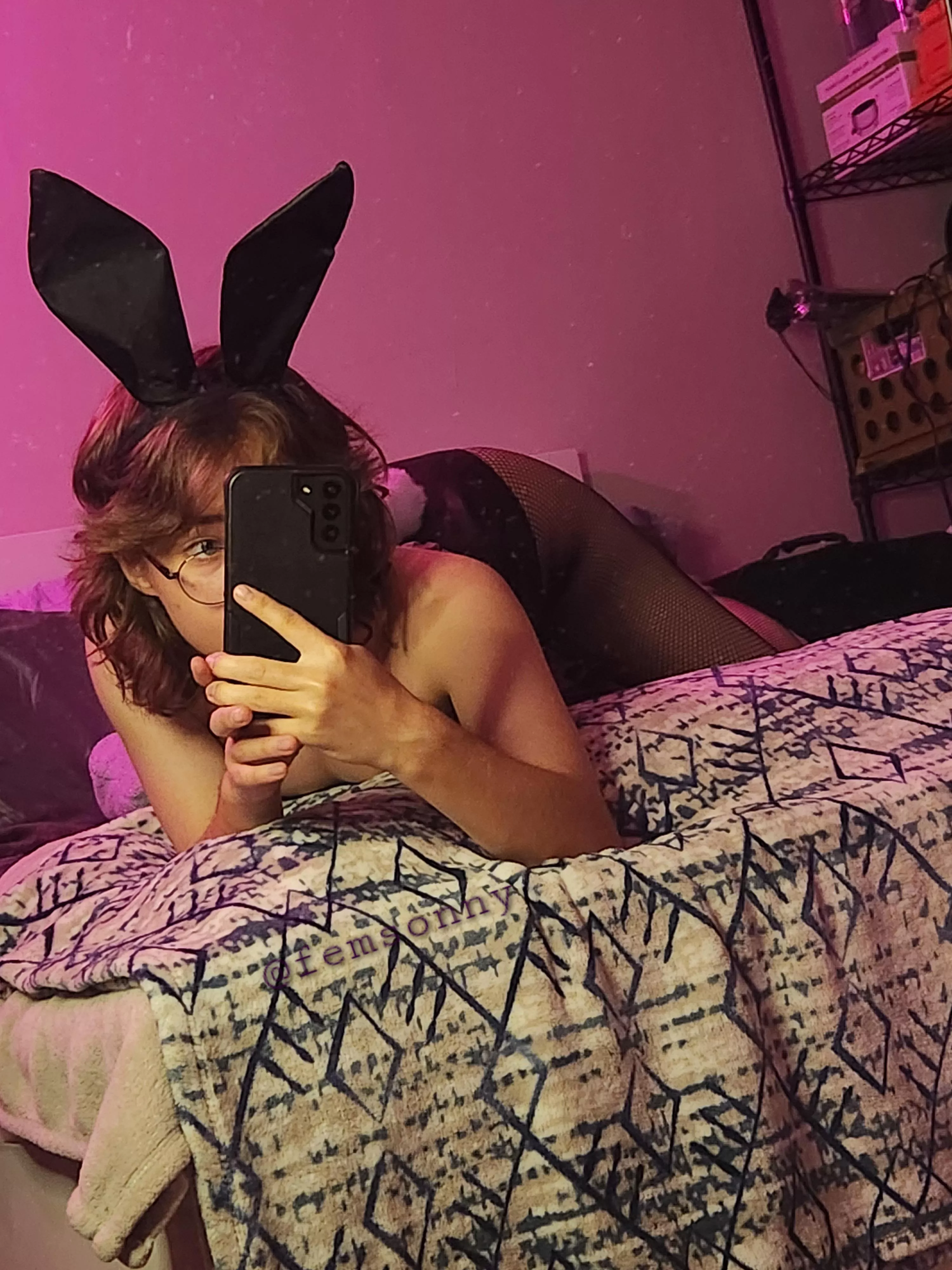 Bunny boy at your service 🐰