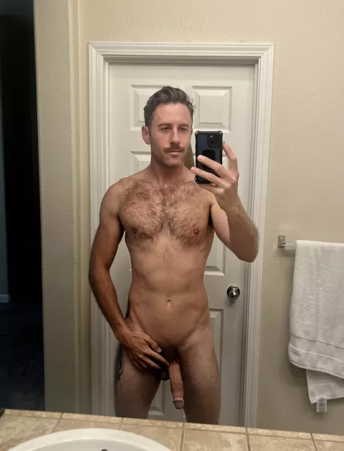 But the stache is gone 🥲