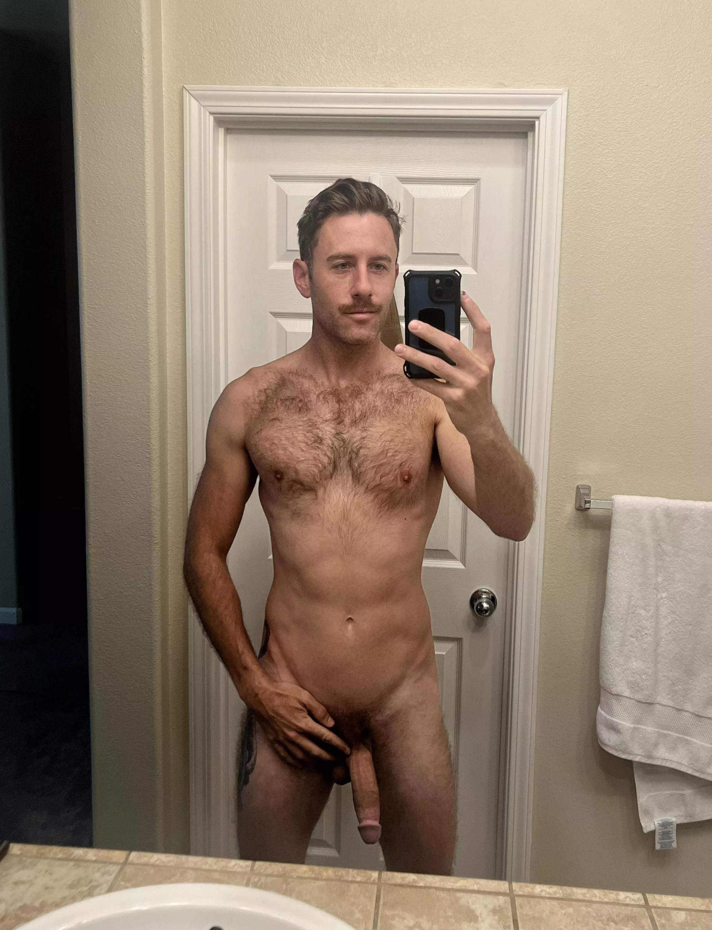 But the stache is gone 🥲