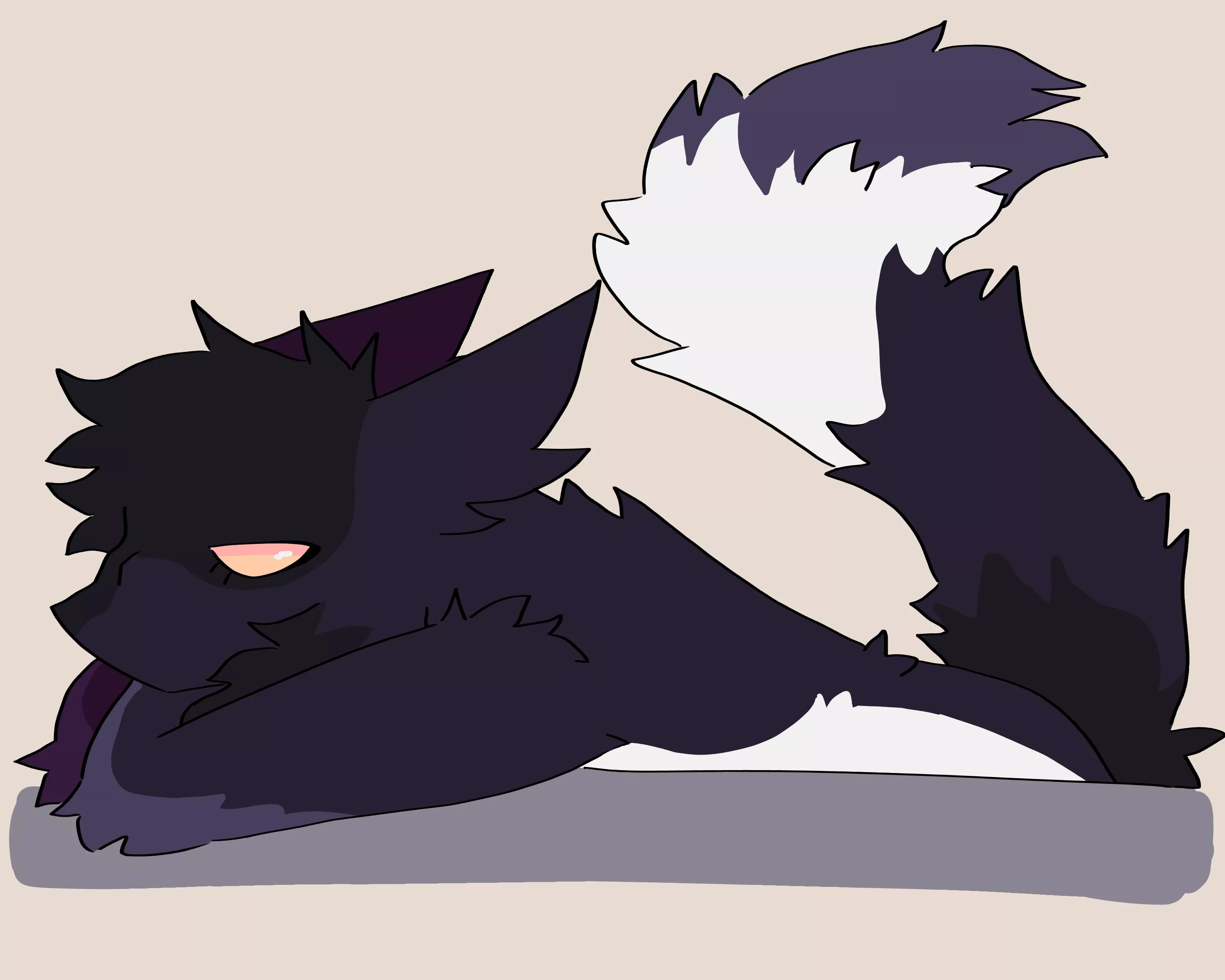 doodled my OC for the first time