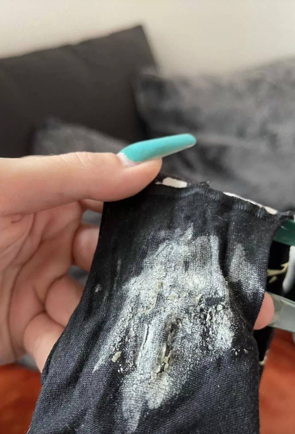 Guess how long it was worn for…