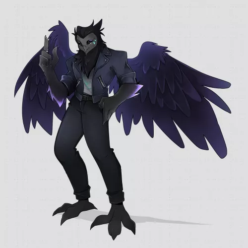 Howdy y'all, new around here. This is my OC Egalia! (Art by Gabi Fornaciari, u/fornaciart)