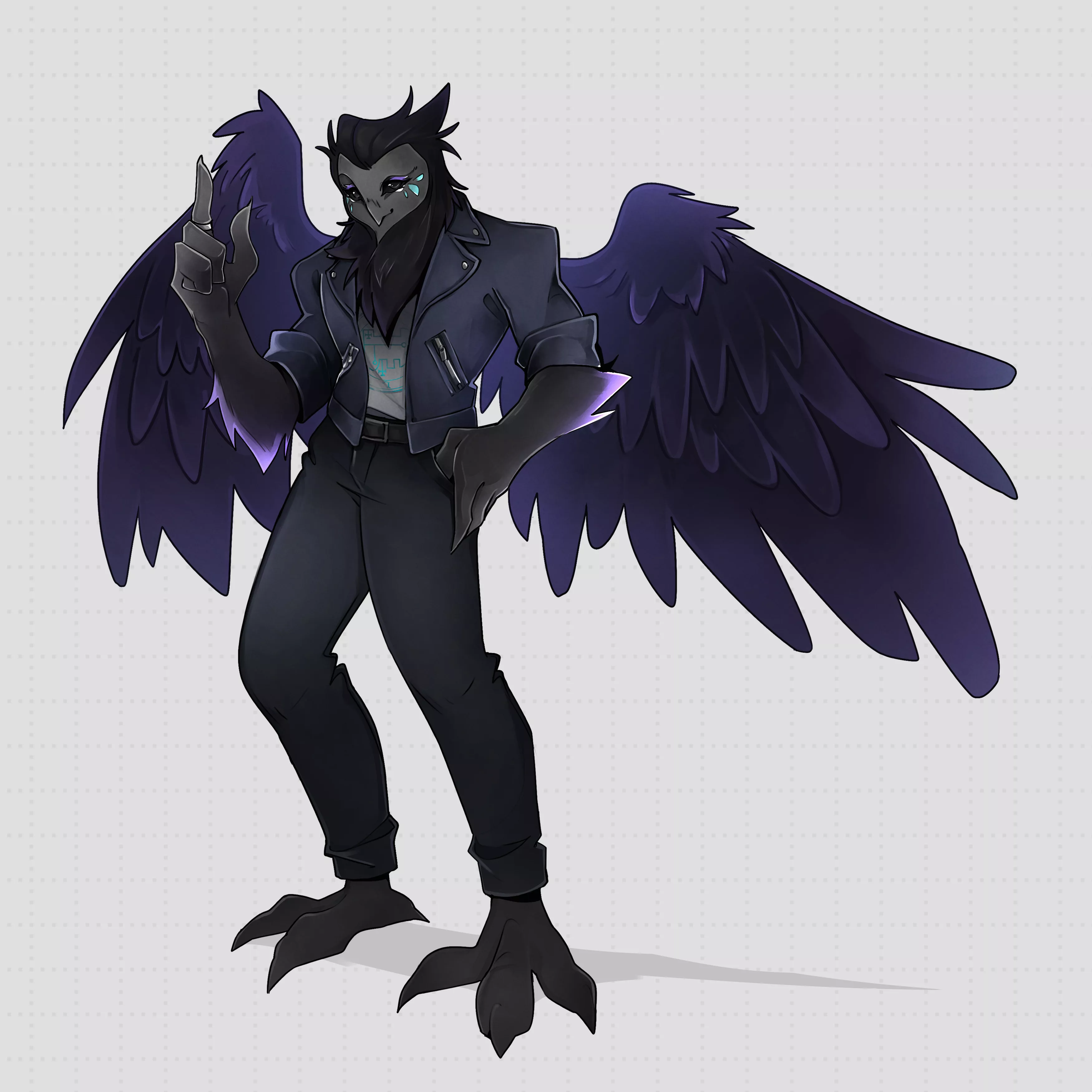 Howdy y'all, new around here. This is my OC Egalia! (Art by Gabi Fornaciari, u/fornaciart)