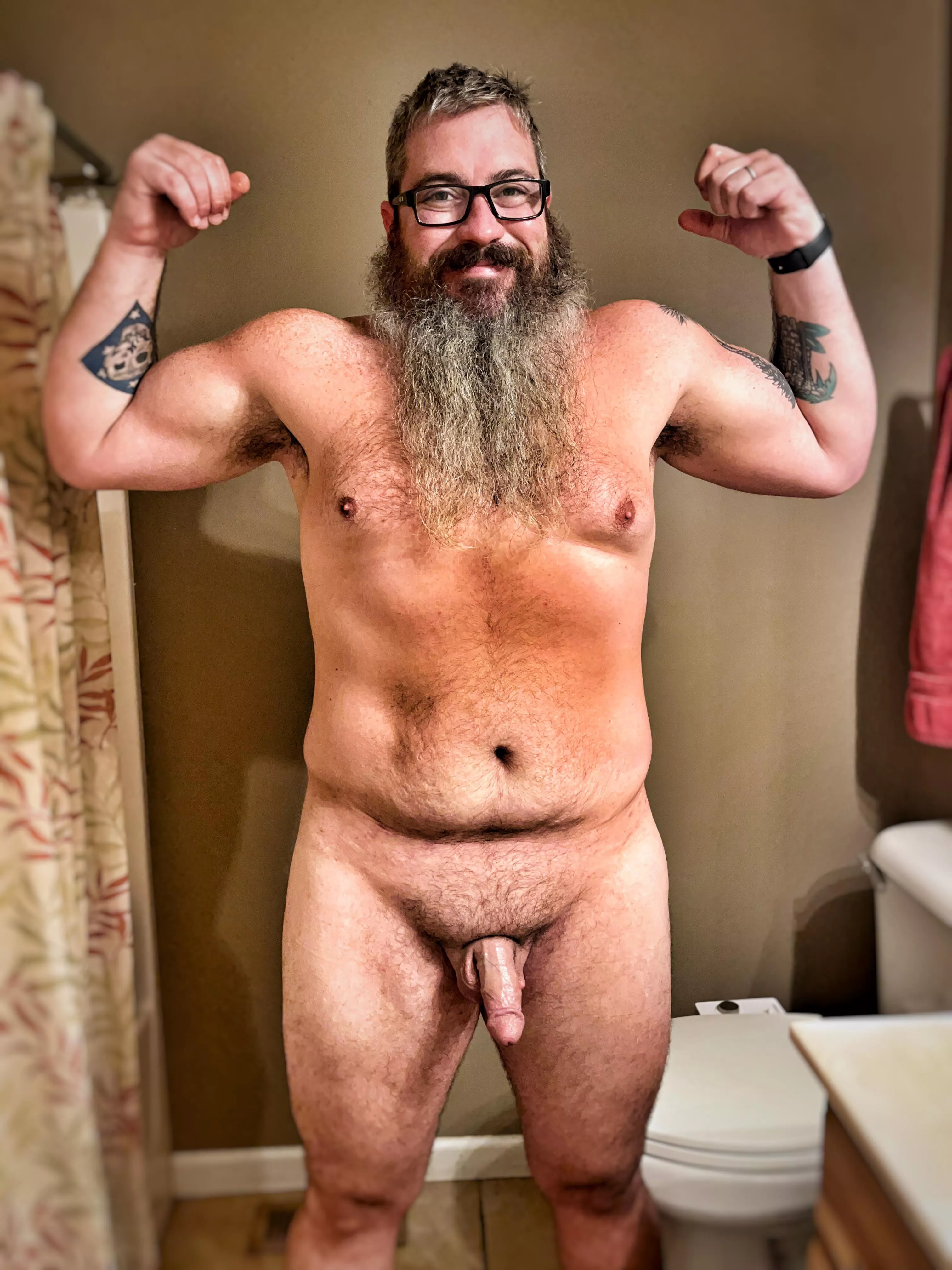 I’m such a fraud. Wearing my birthday suit and it’s not even my birthday! 😉