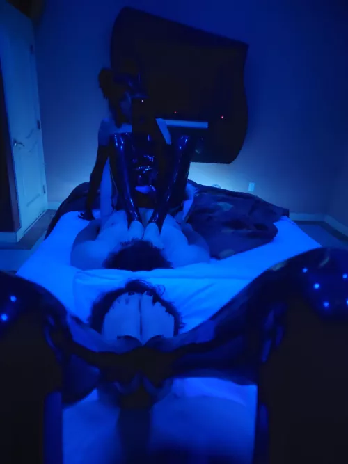 My sub worshipping my feet like a good boy