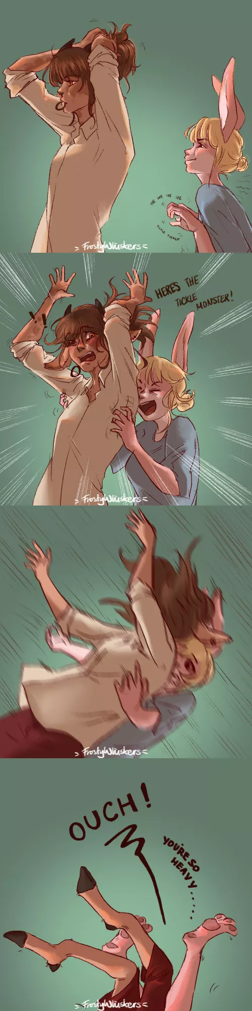 Never turn you back on your opponent