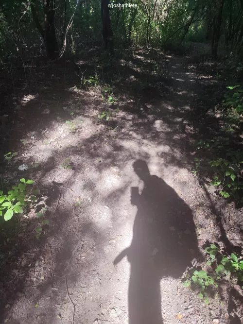 On a naked hike, again 💦