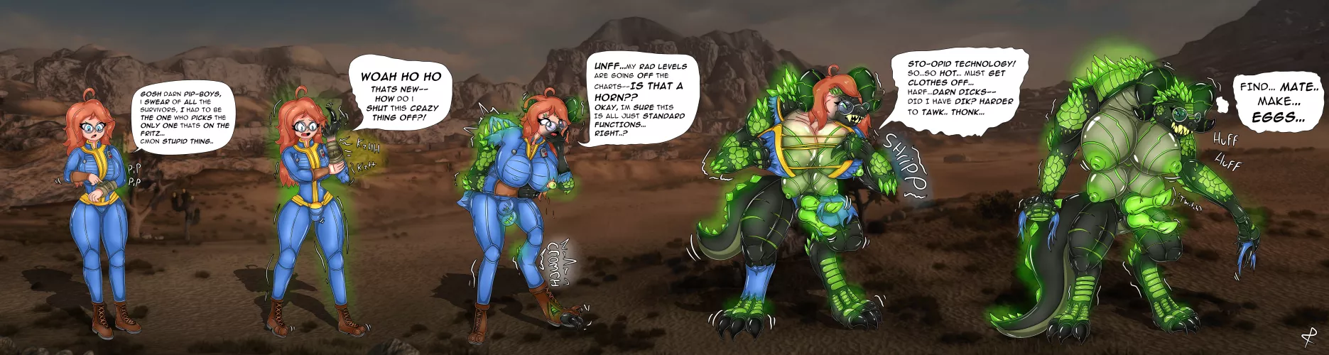 [ProjectPorygon](f-->deathclaw) Rad-ical Transformation