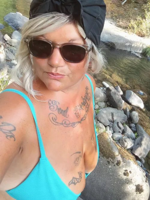 River selfie
