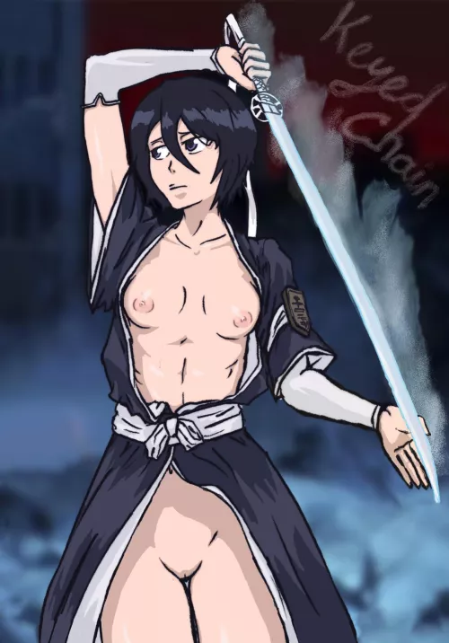 Rukia showing off
