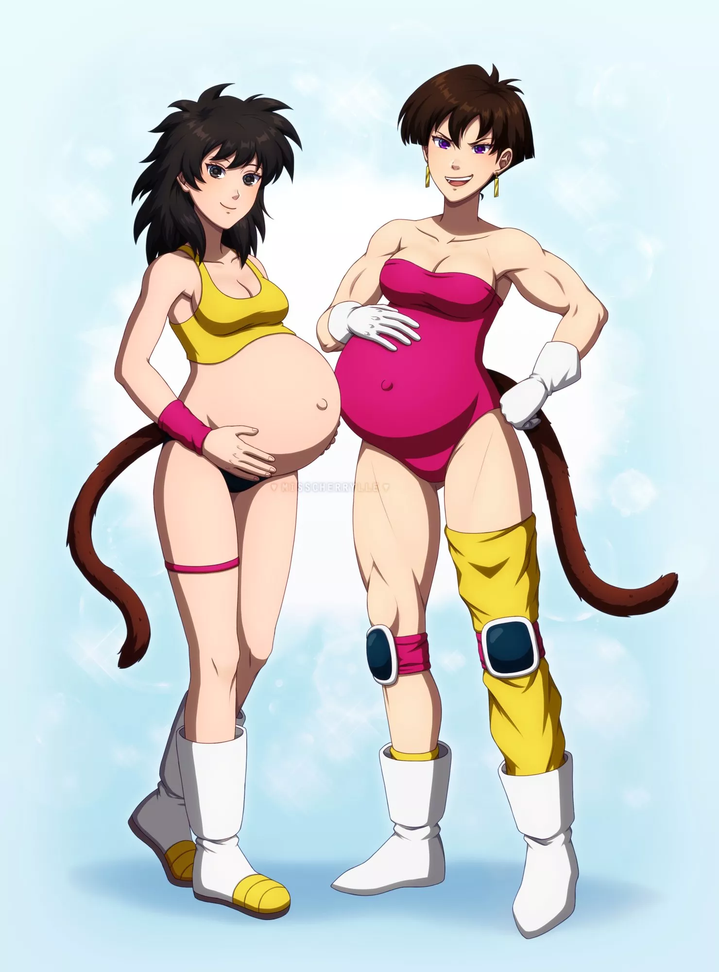 Saiyajin pregnants