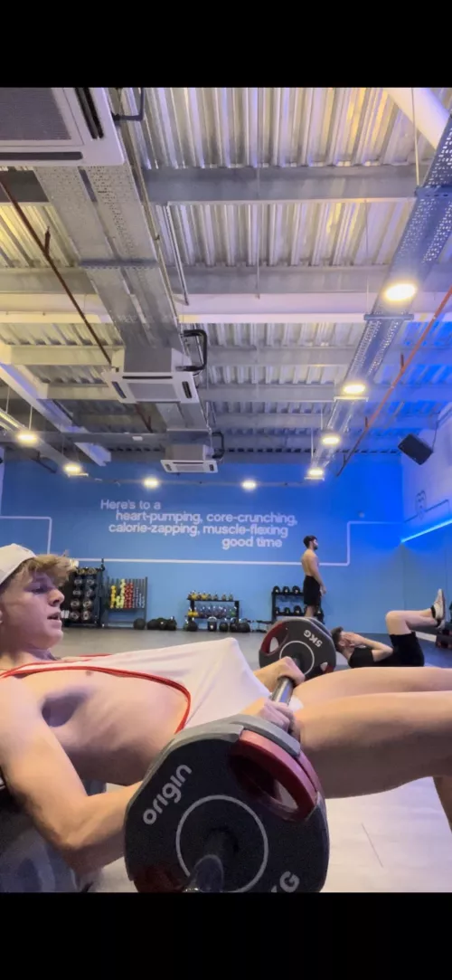 Singlets are the most comfy clothes for workouts